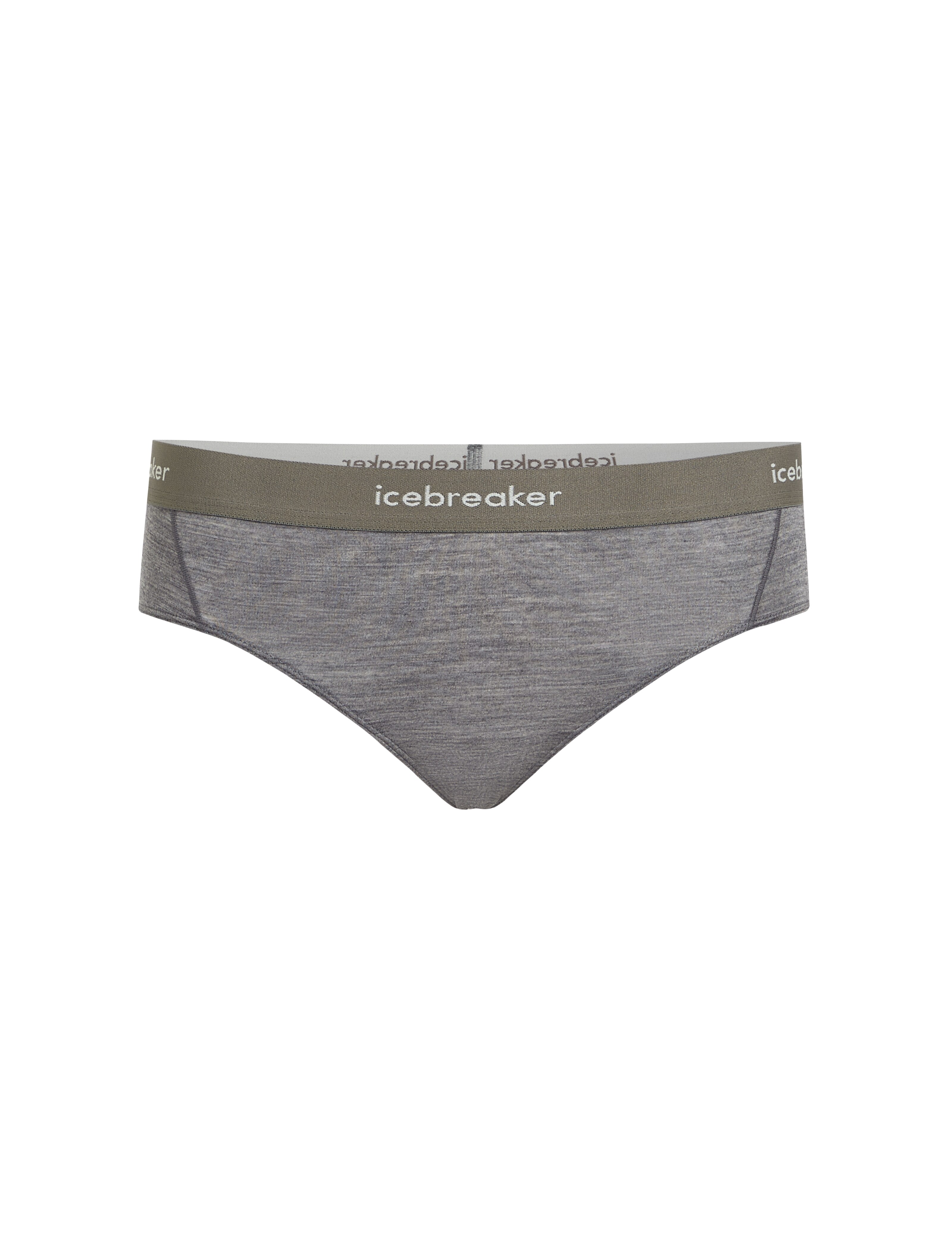 Imagen 0 de Braga Merino Mujer 125 Cool-Lite Sprite Icebreaker Gris Piedra