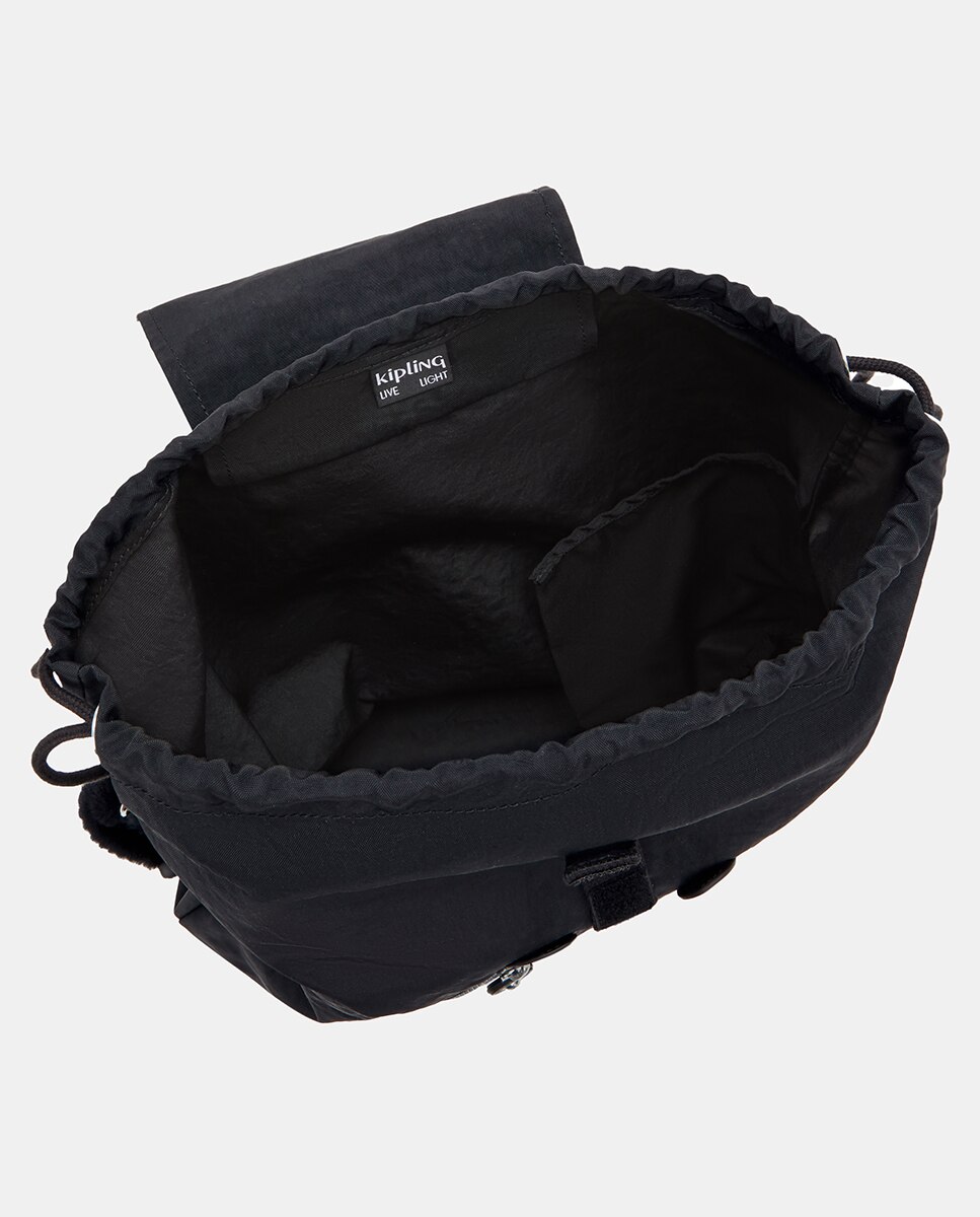 Mochila de mujer New Fundamental L con dos bolsillos frontales en - Kipling - Negro Negro-2