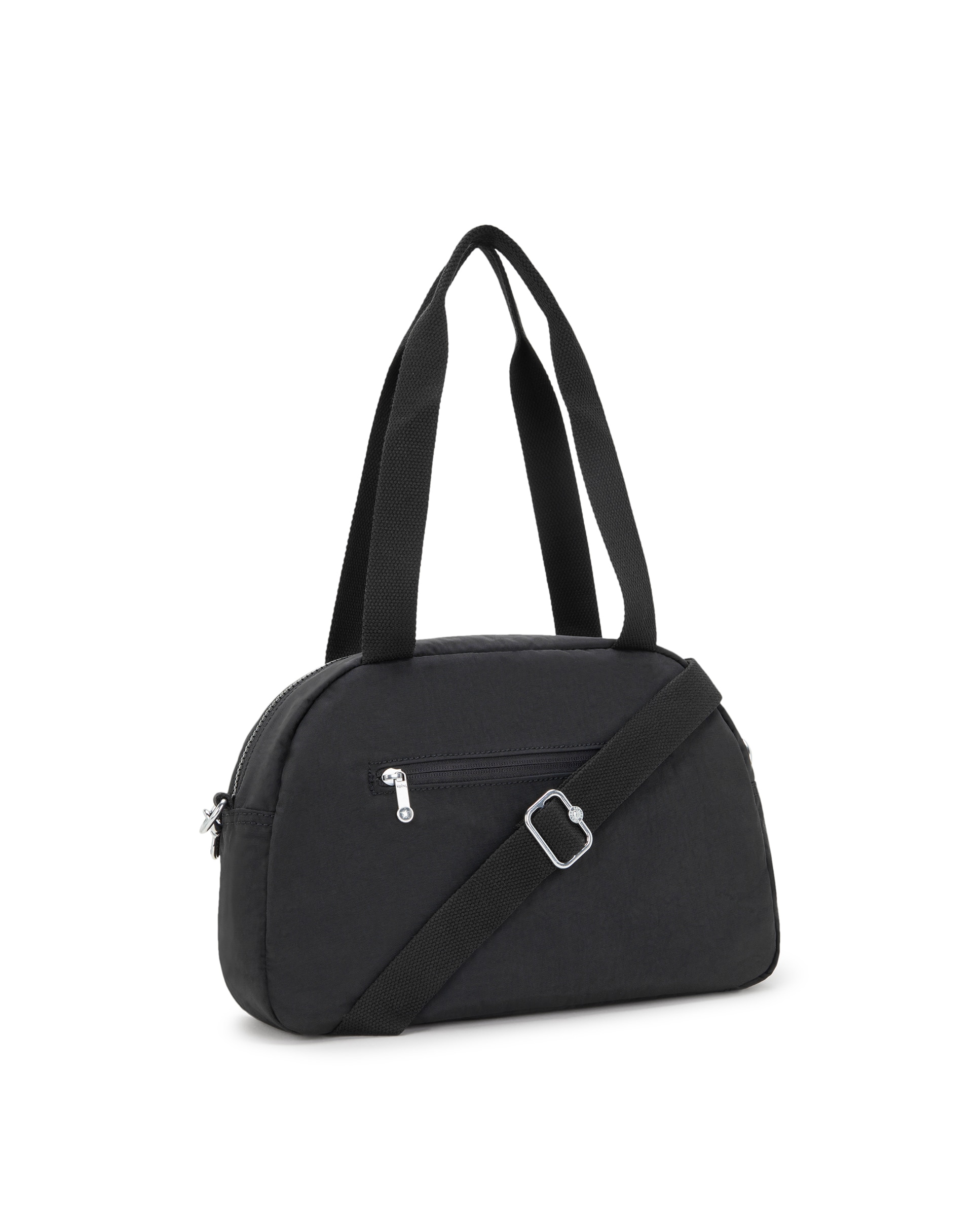 Bolso de hombro grande con bolsillos de cremallera y asa extraíble - Kipling - Negro Negro-4