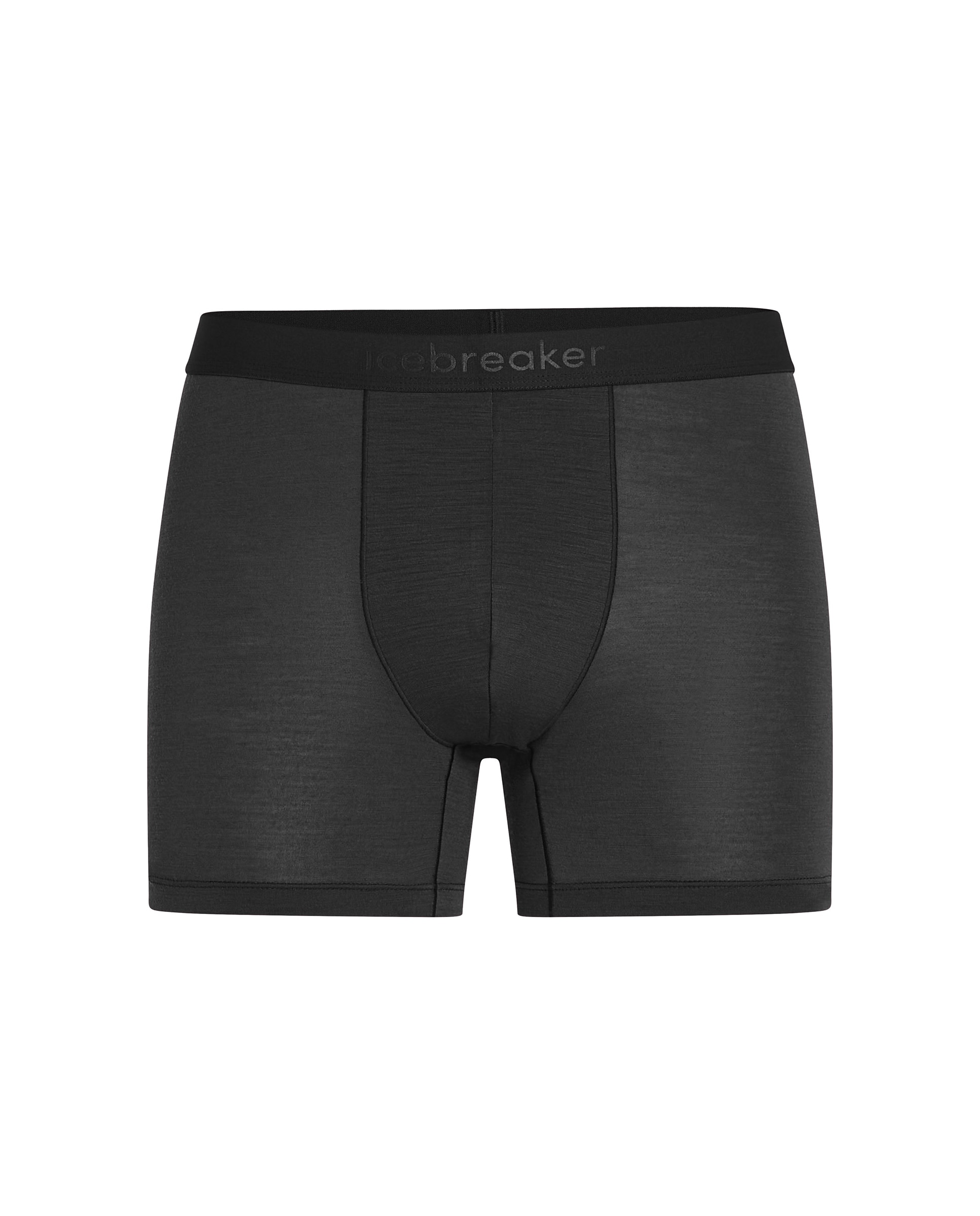 Ropa interior Multideporte Hombre M Anatomica Boxers Icebreaker - Negro mate Negro mate-3