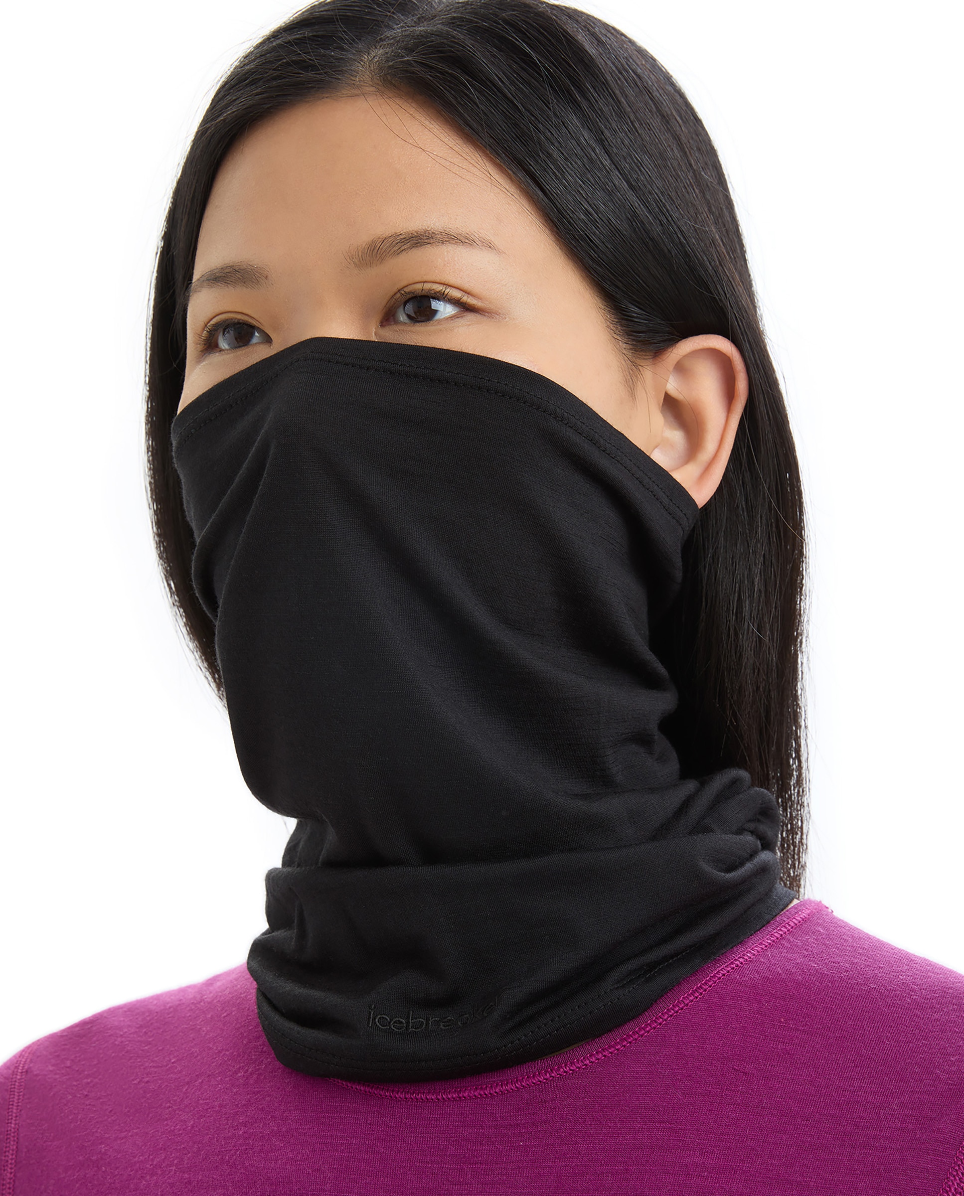 Imagen 4 de Cuello Unisex U 125 Cool-Lite Sphere Flexi Chute ICEBREAKER - Negro Negro