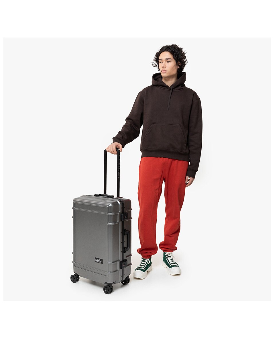 Maleta mediana resist'r case m rígida con capacidad de 63 l - Eastpak - Gris Gris-4