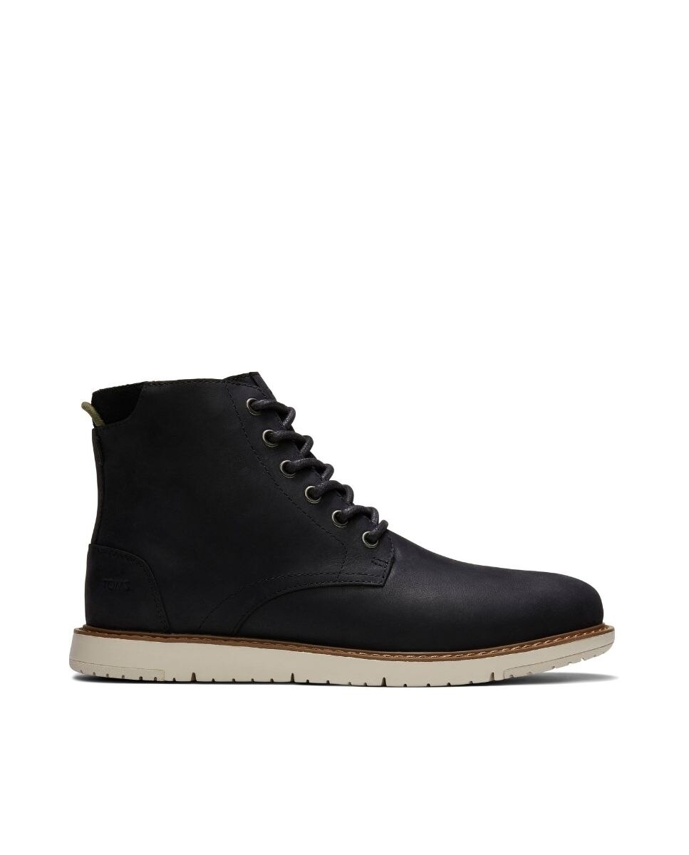 Botas de hombre Hillside Water Resistant en piel - Toms - Negro Negro-1