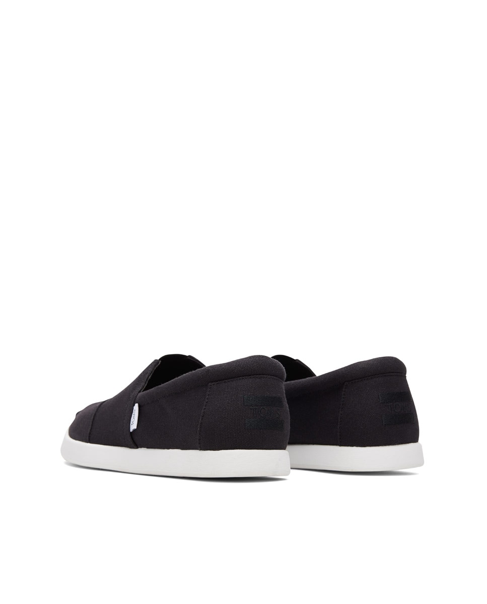 Alpargatas de hombre de lona y algodón - Toms - Negro Negro-2