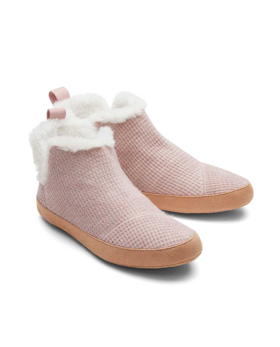 Zapatillas de casa lola toms - Rosa Rosa-3