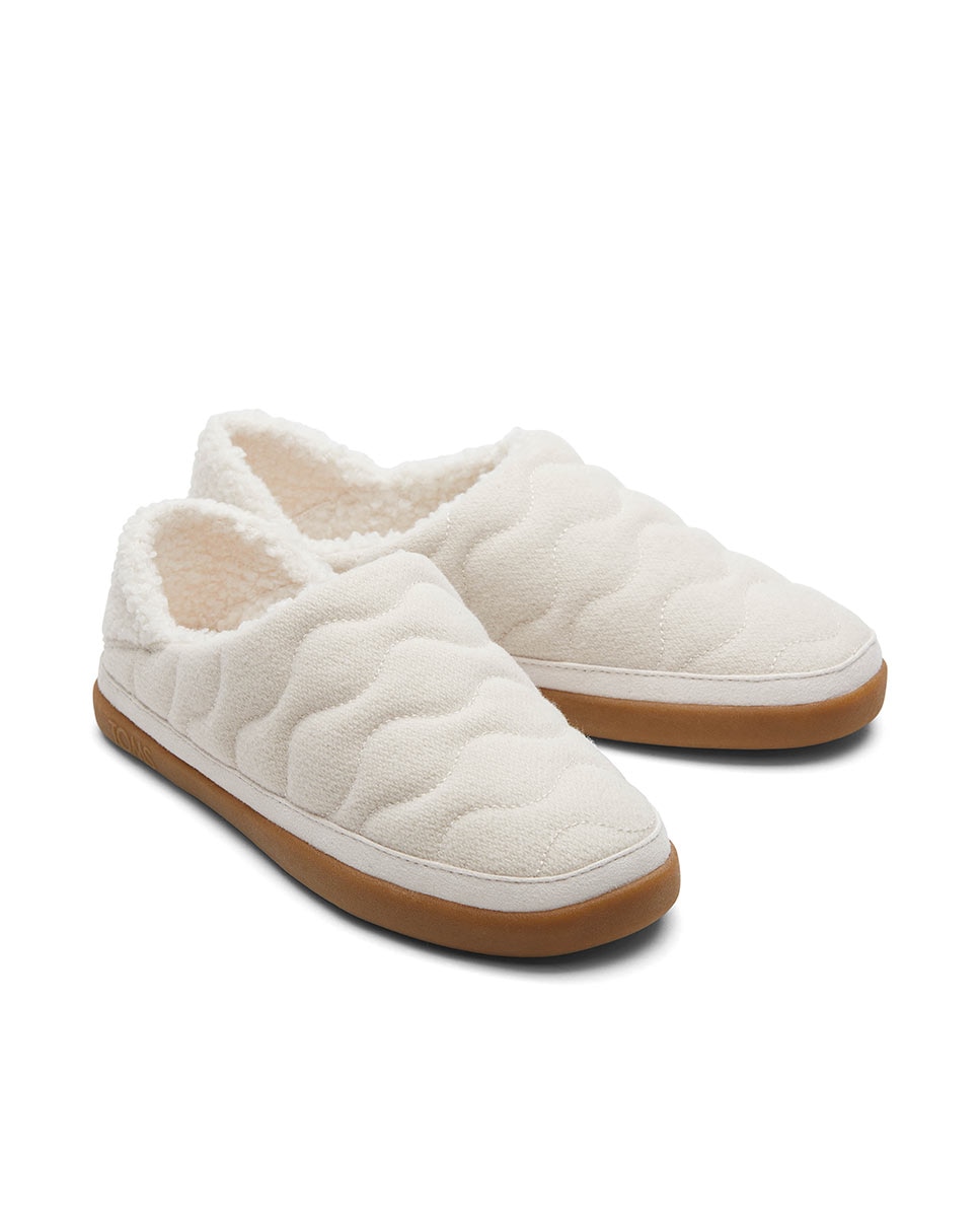 Zapatillas básicas de casa de mujer ezra de lona - Toms - Natural Natural-3