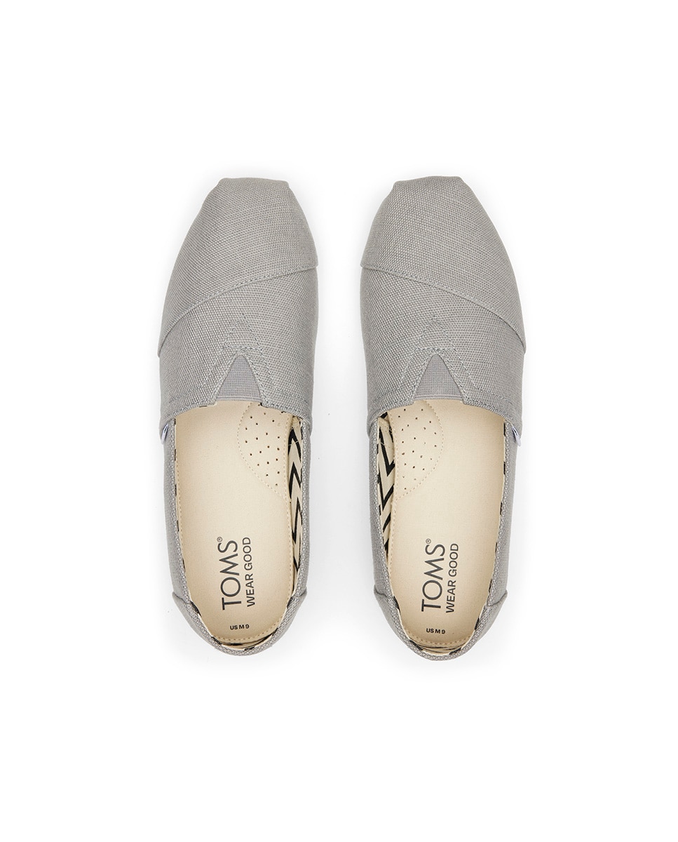 Imagen 2 de Menorquinas de hombre classic de lona - Toms - Gris Gris