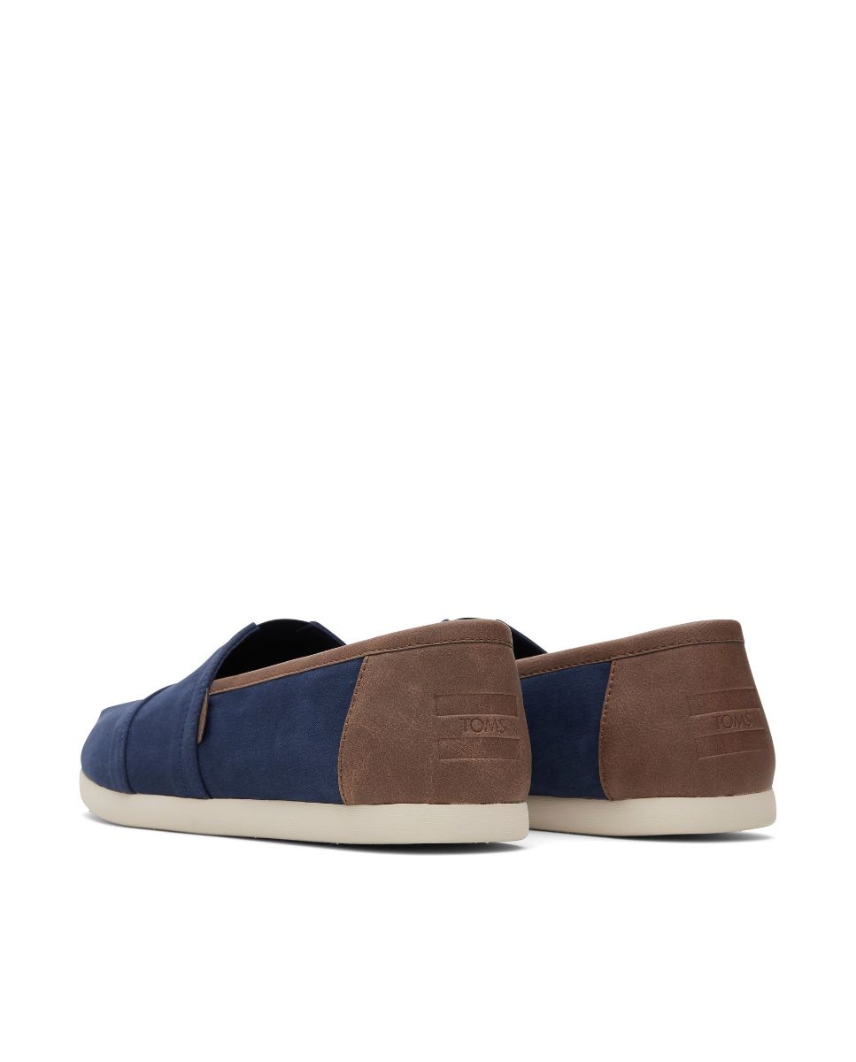 Alpargatas de hombre classic de lona - Toms - Azul Azul-2