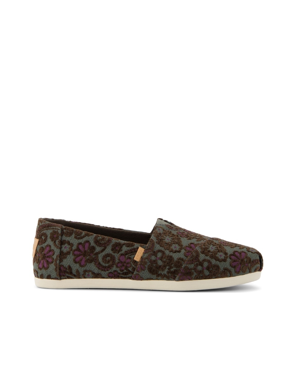 Toms - Alpargata planas de mujer Classic con jacquard.