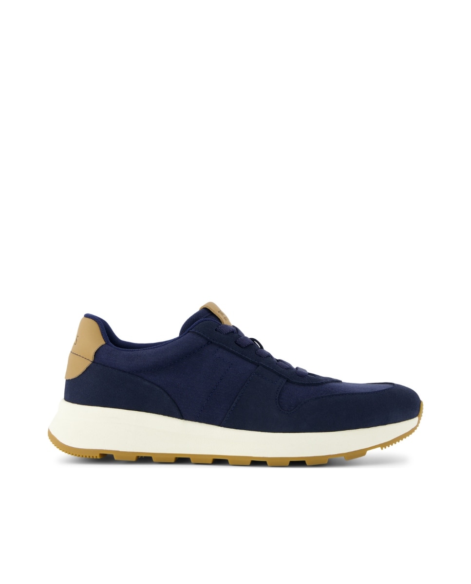 Imagen 0 de Zapatillas de hombre trvl lite retro de piel y cordones Azul marino