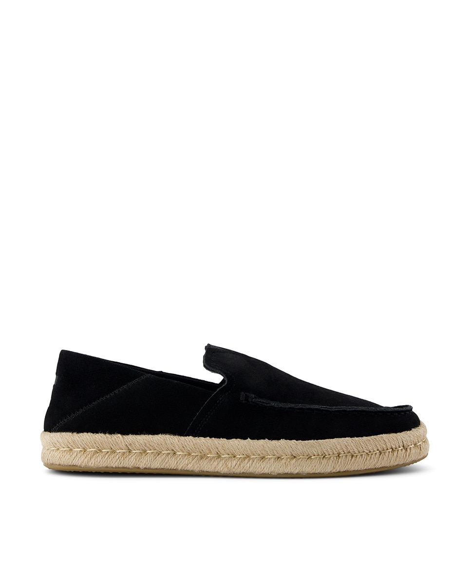 Alpargatas de hombre alonso loafer rope toms en ante - Negro Negro-1