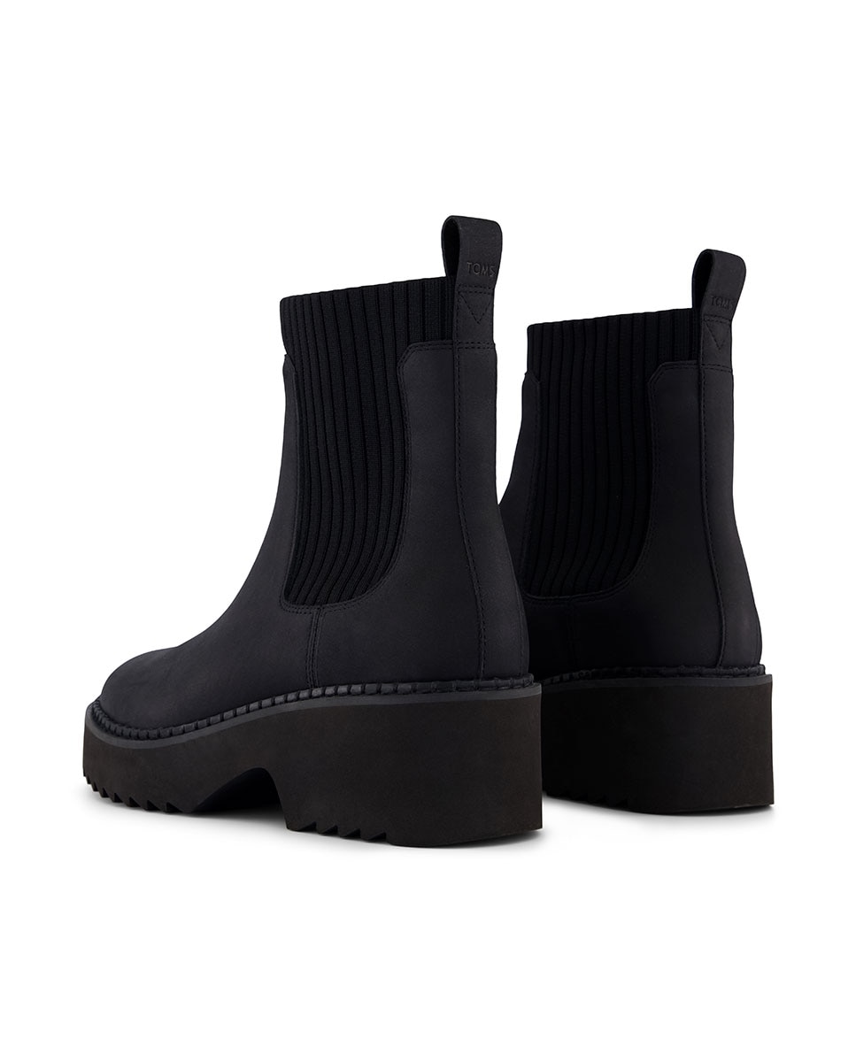 Botas de mujer Millie de ante con suela de plataforma - Toms - Negro Negro-2