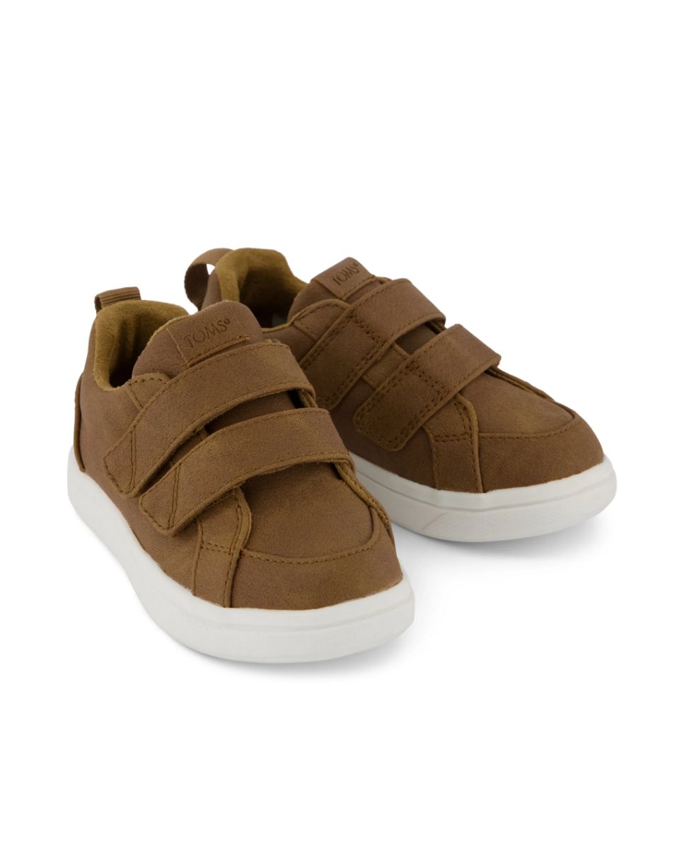 Zapatillas de bebé con cierre adherente - Toms - Marrón Marrón-2