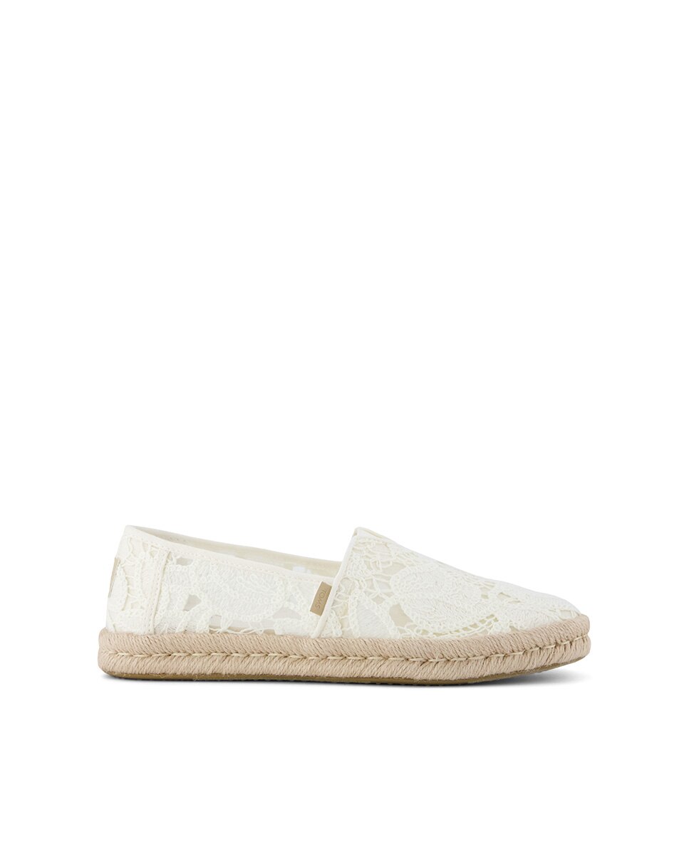 Alpargatas planas de mujer rope 2.0 de lona - Toms - Natural Natural-1