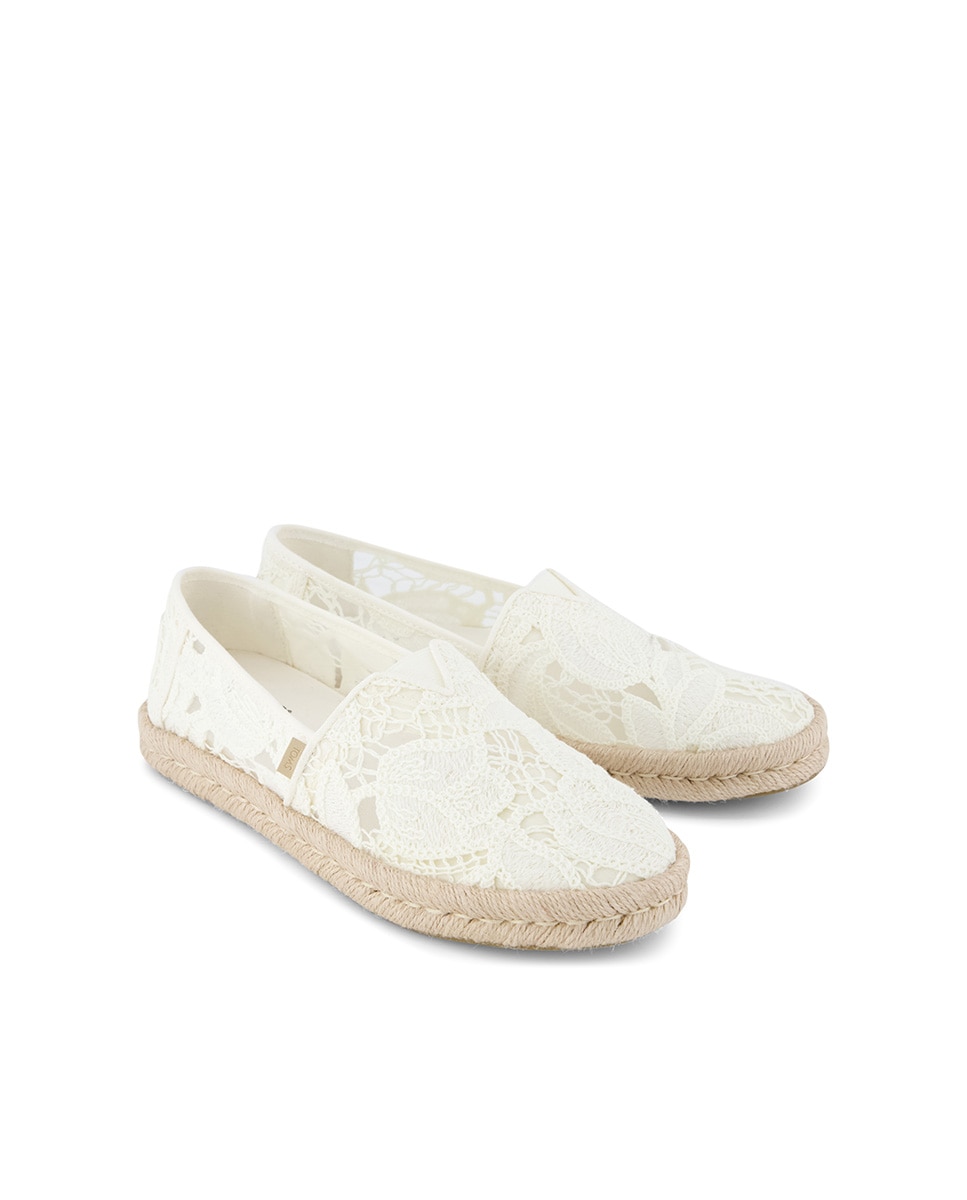 Alpargatas planas de mujer rope 2.0 de lona - Toms - Natural Natural-3
