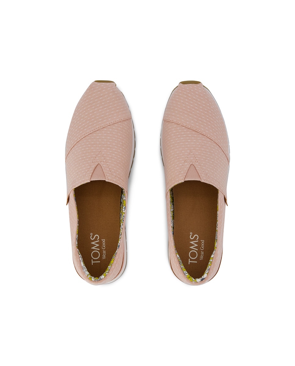 Zapatillas retro de mujer resident plus de lona - Toms - Rosa Rosa-2