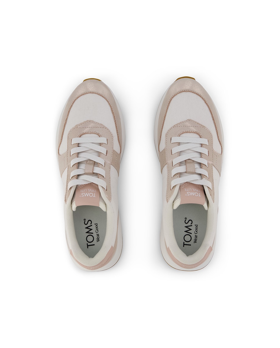 Zapatillas retro de mujer trvl lite de lona y cordones - Toms - Oro Oro-2