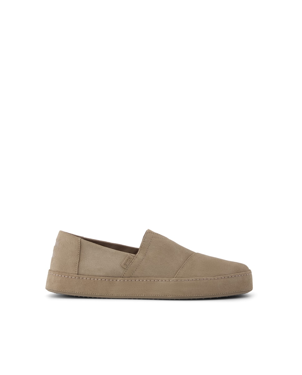 Imagen 1 de Alpargatas de hombre water resistant de piel - Toms - Beige Beige