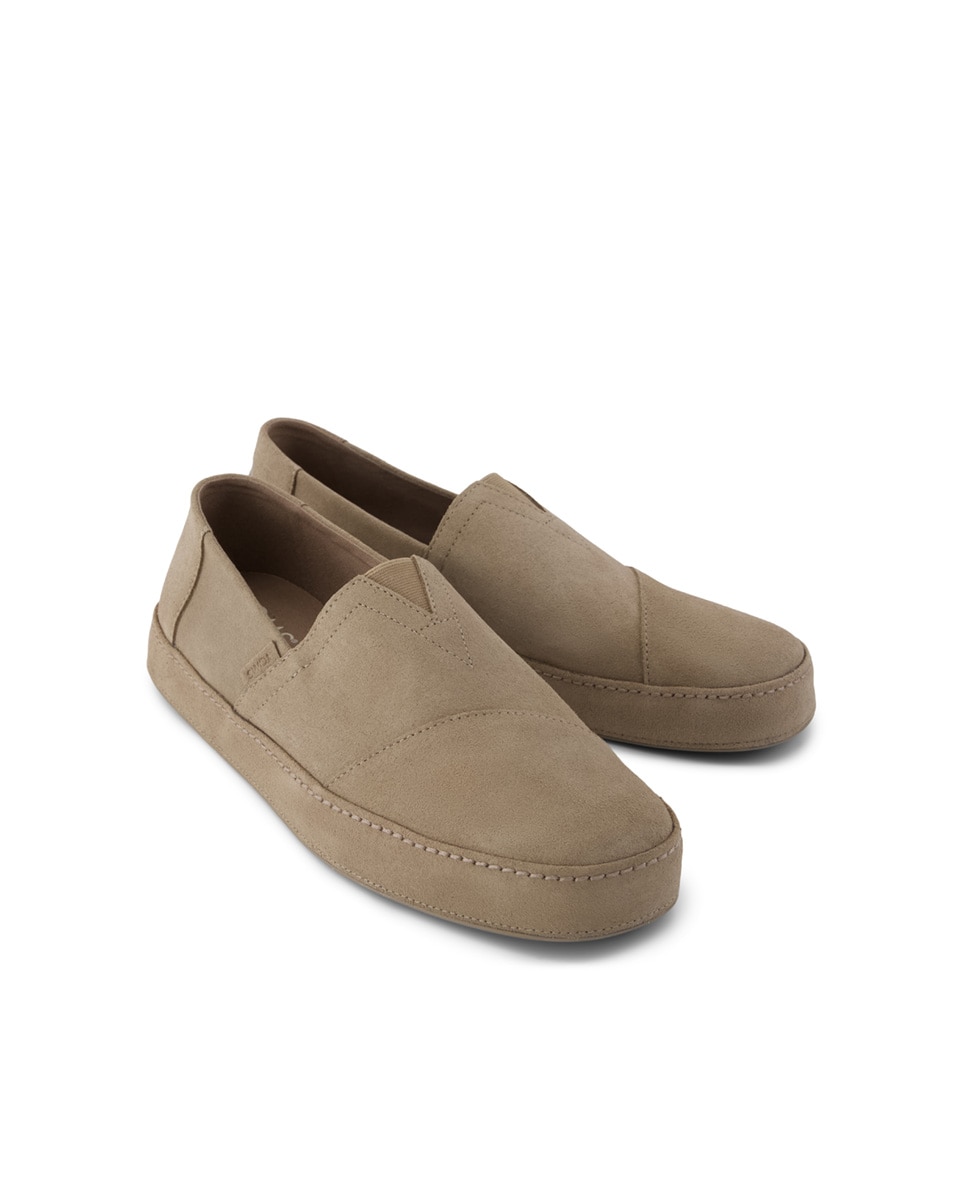 Imagen 3 de Alpargatas de hombre water resistant de piel - Toms - Beige Beige