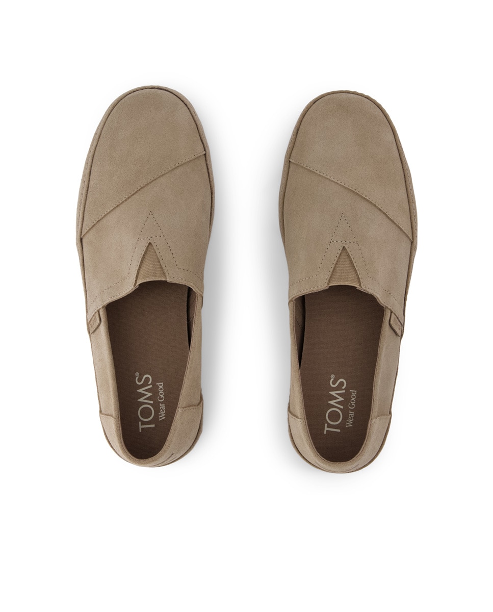 Imagen 2 de Alpargatas de hombre water resistant de piel - Toms - Beige Beige