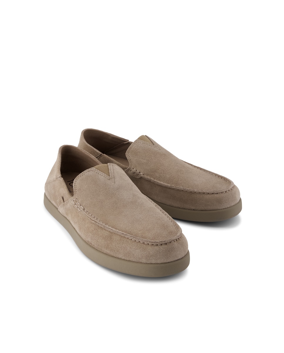 Mocasines de hombre alonso de lona - Toms - Beige Beige-3