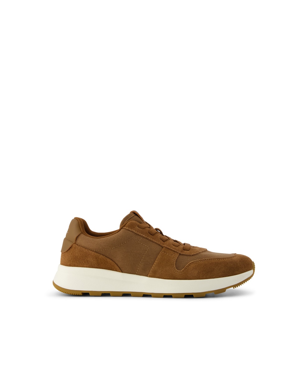 Zapatillas de hombre trvl lite retro de piel y cordones - Toms - Marrón oscuro Marrón oscuro-1