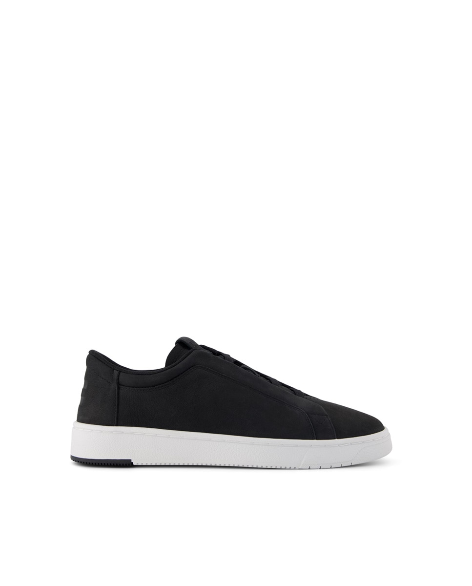 Zapatillas de hombre trvl lite de piel y cordones - Toms - Negro Negro-1