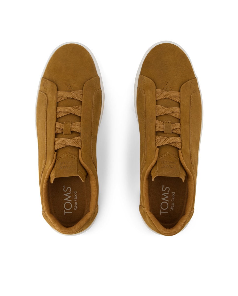 Zapatillas de hombre trvl lite de piel y cordones - Toms - Marrón Marrón-2