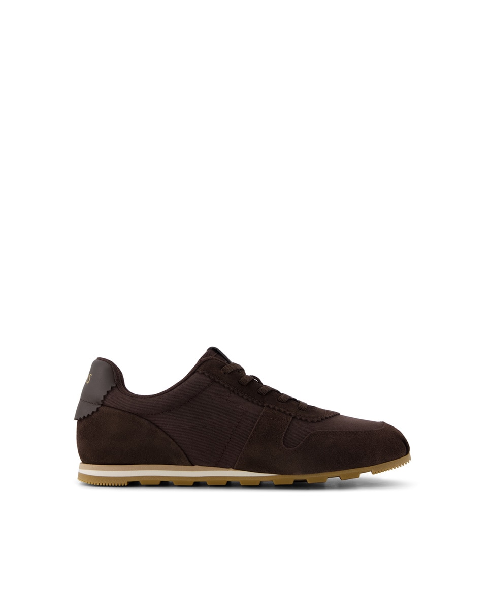 Zapatillas básicas palisade de mujer trvl lite de lona y cordones - Toms - Marrón oscuro Marrón oscuro-1