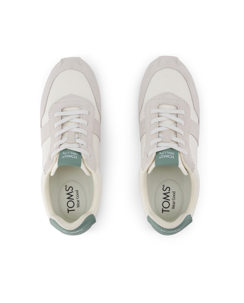 Zapatillas básicas palisade de mujer trvl lite de lona y cordones - Toms - Natural Natural-2