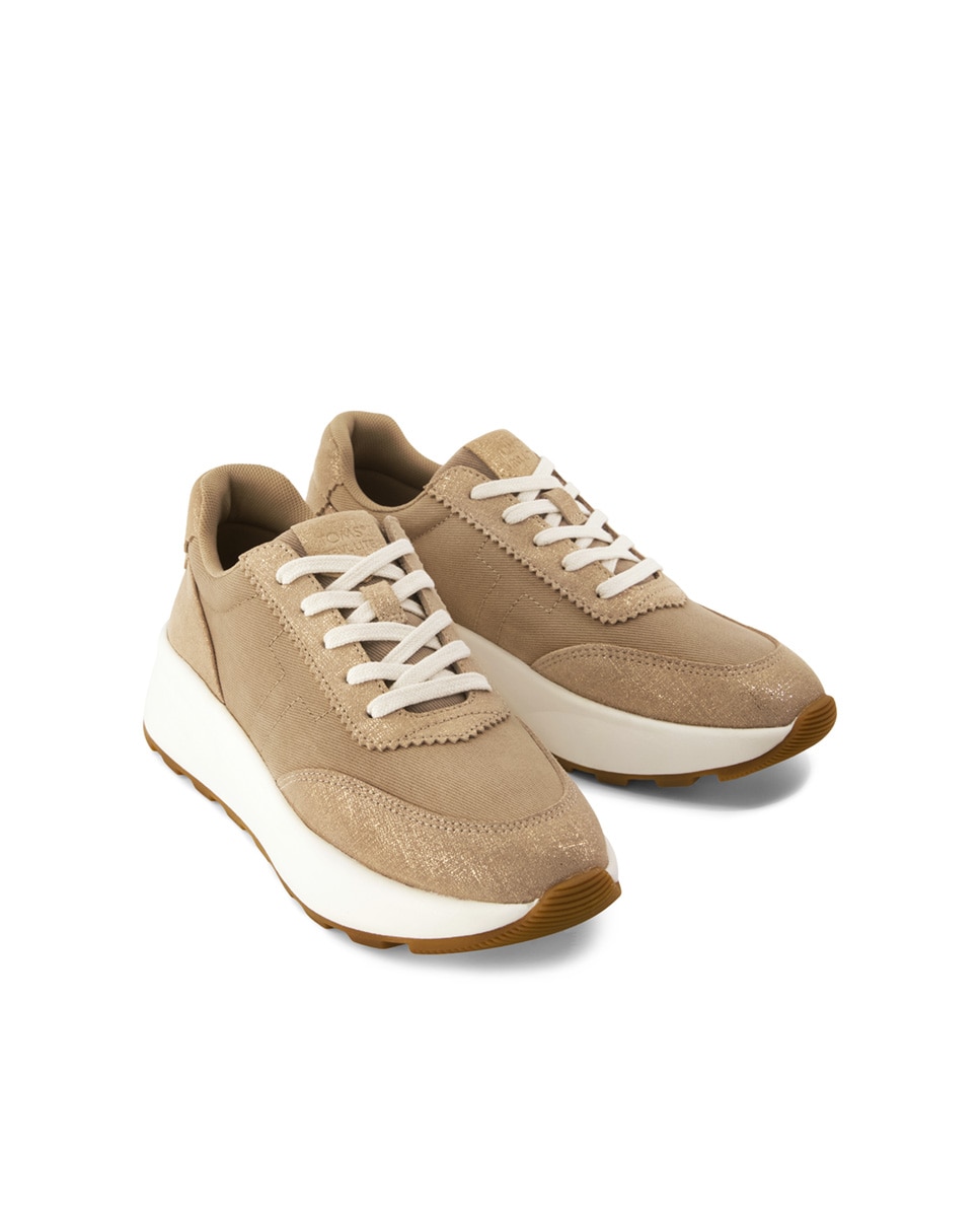 Zapatillas con cuña de mujer trvl lite de lona - Toms - Topo Topo-3