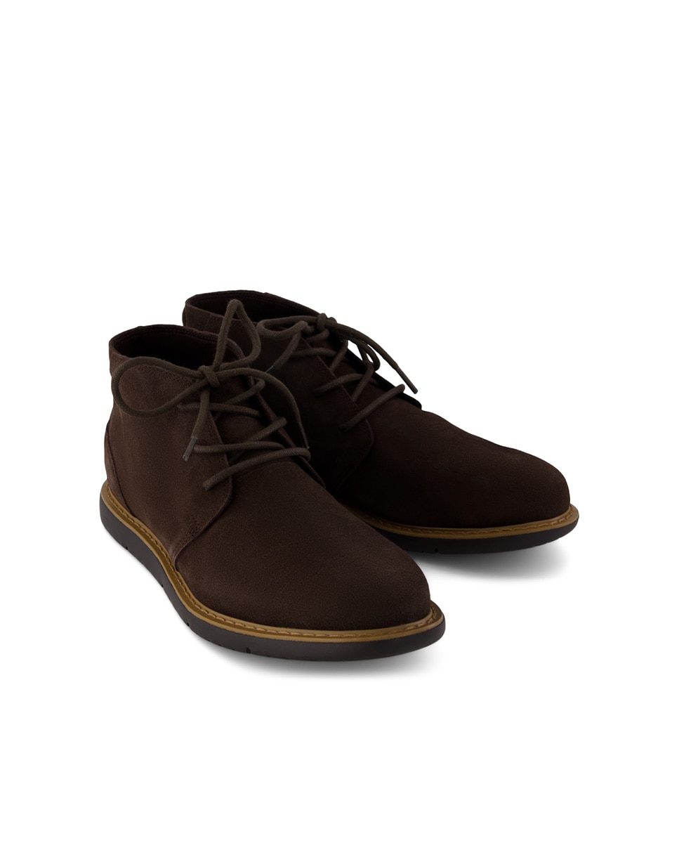 Imagen 3 de Botas de hombre water resistant de piel - Toms - Marrón oscuro Marrón oscuro