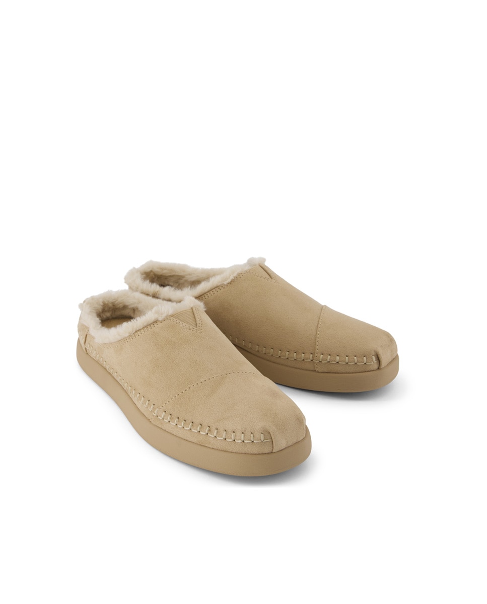 Alpargatas planas de mujer ease de ante y pelo - Toms - Topo Topo-3