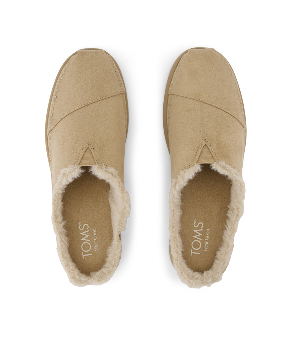 Alpargatas planas de mujer ease de ante y pelo - Toms - Topo Topo-2