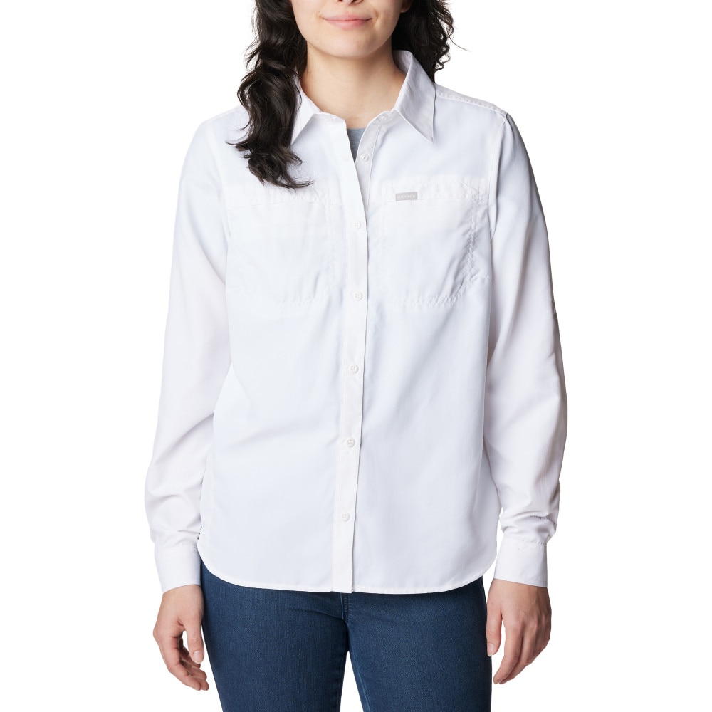 Camisa de mujer Silver Ridge™ Columbia - Blanco Blanco-1