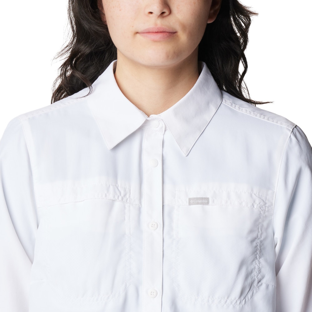 Camisa de mujer Silver Ridge™ Columbia - Blanco Blanco-5