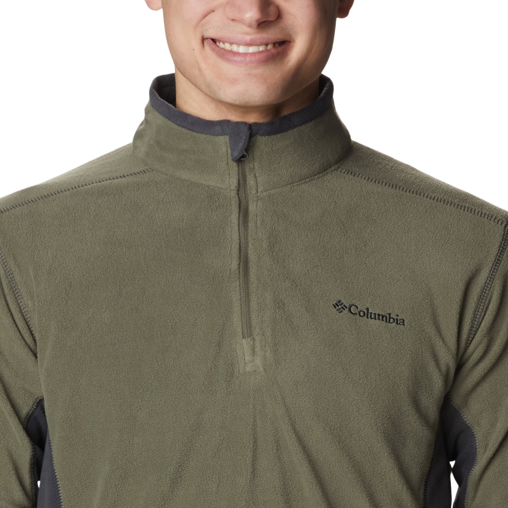 Forro polar de hombre Klamath Range™ II Half Zip Columbia - Verde militar Verde militar-4