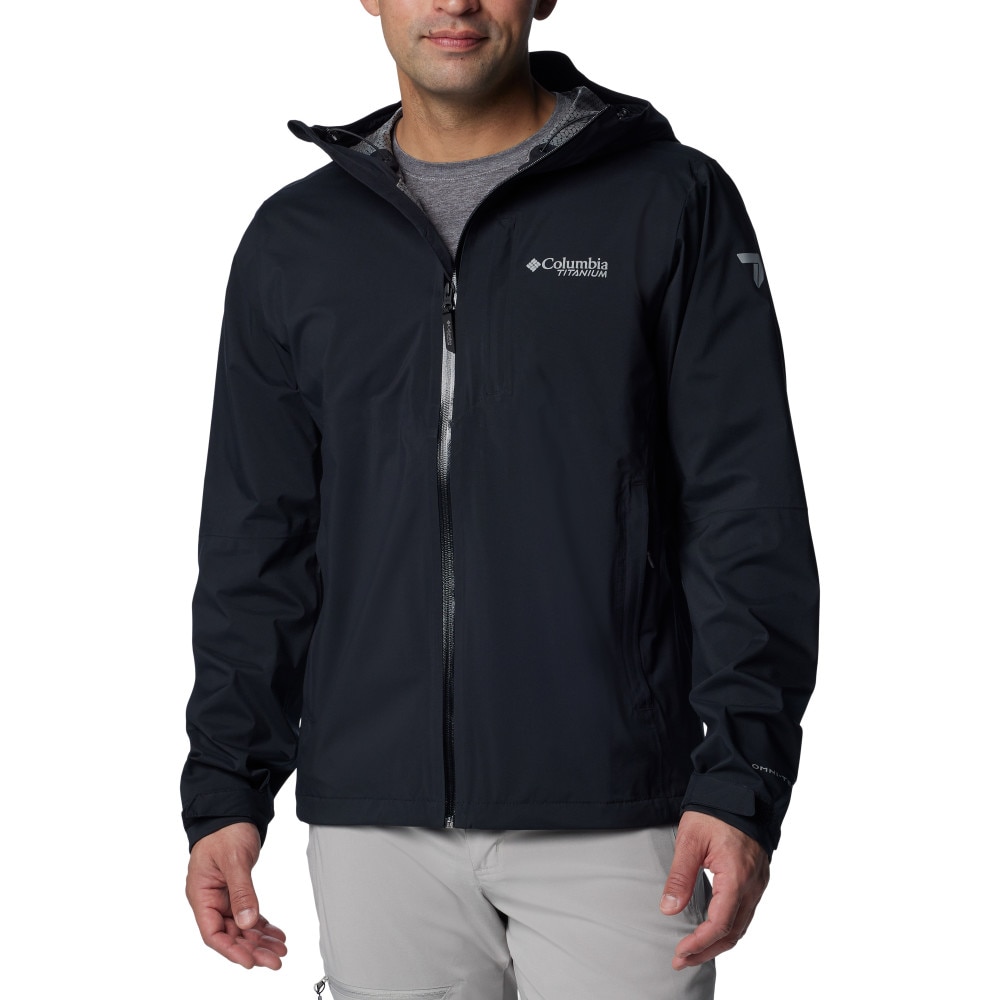 Imagen 0 de Chaqueta impermeable de senderismo de hombre Ampli-Dry™ II Columbia Negro