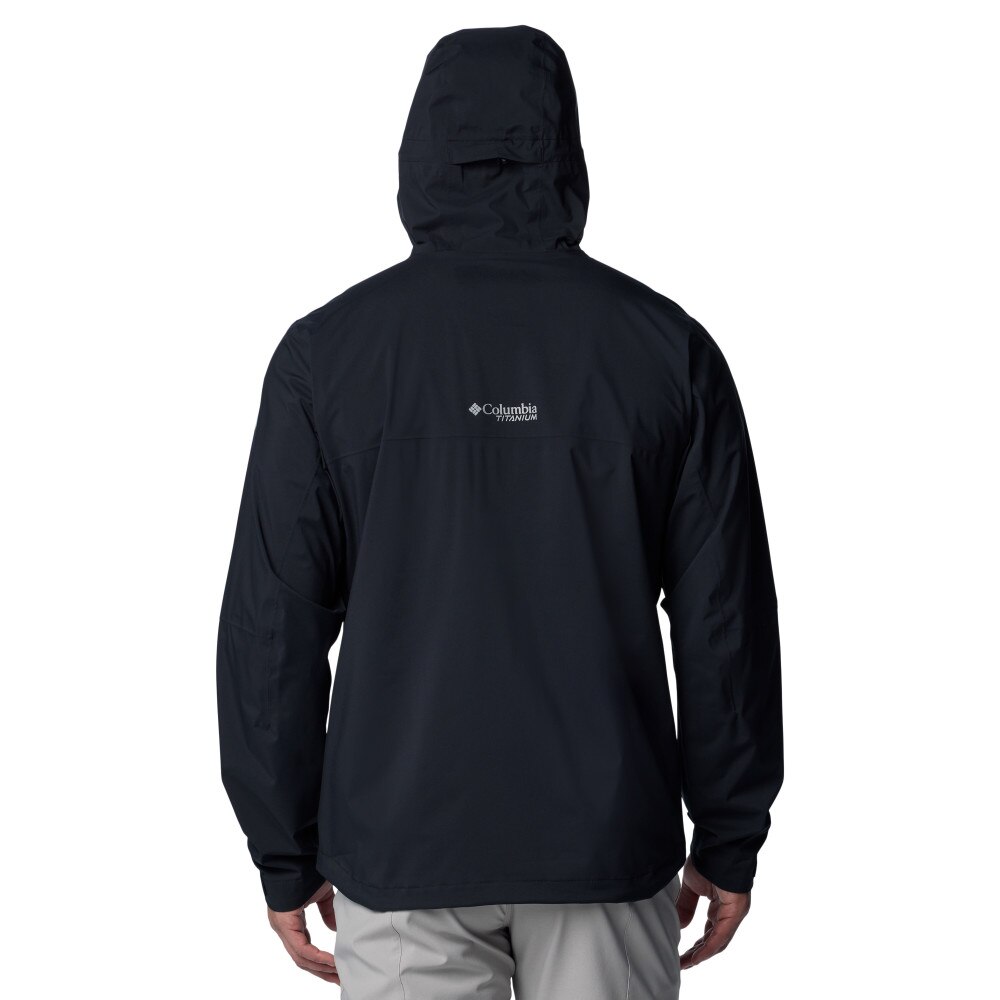 Chaqueta impermeable de senderismo de hombre Ampli-Dry™ II Columbia - Negro Negro-2