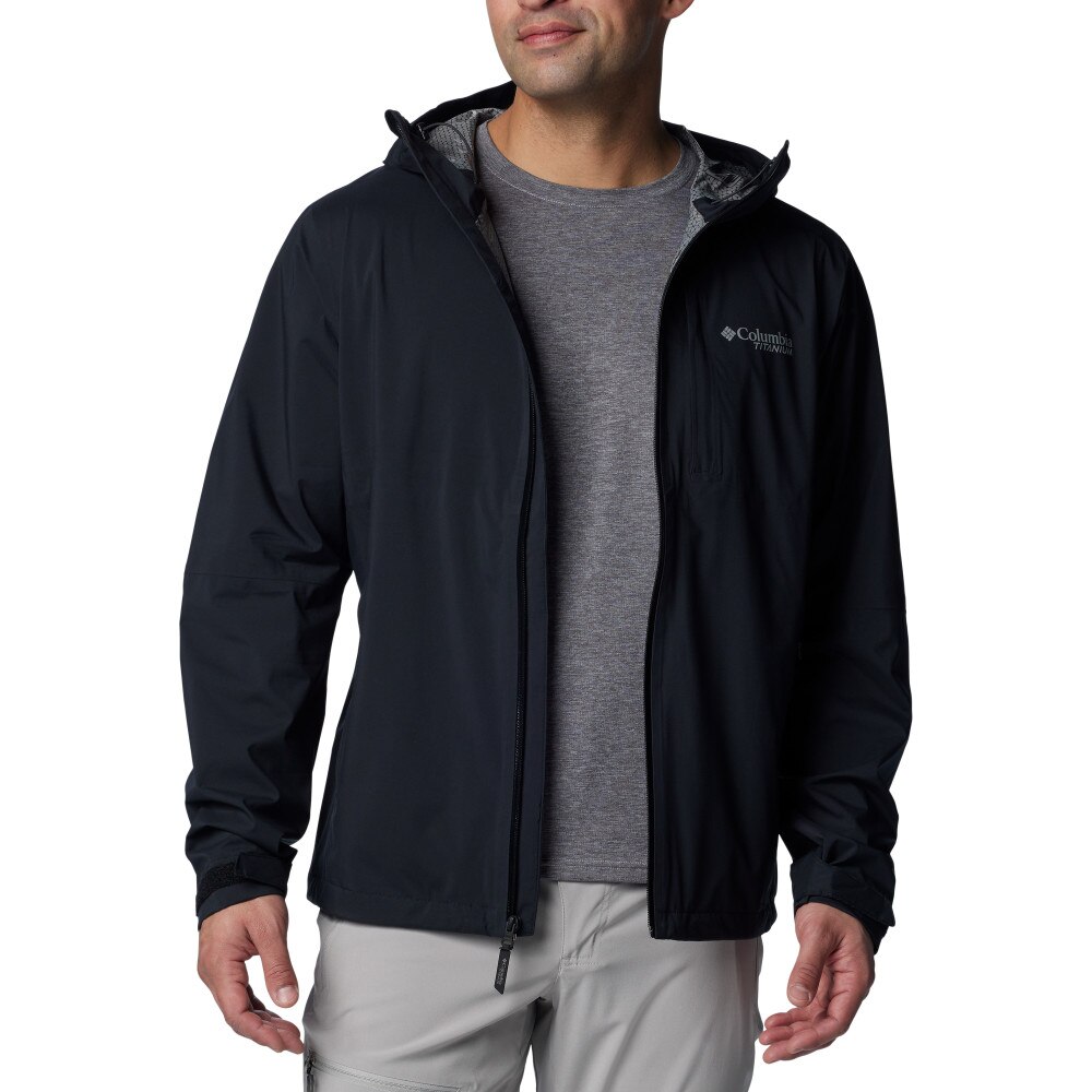 Chaqueta impermeable de senderismo de hombre Ampli-Dry™ II Columbia - Negro Negro-4