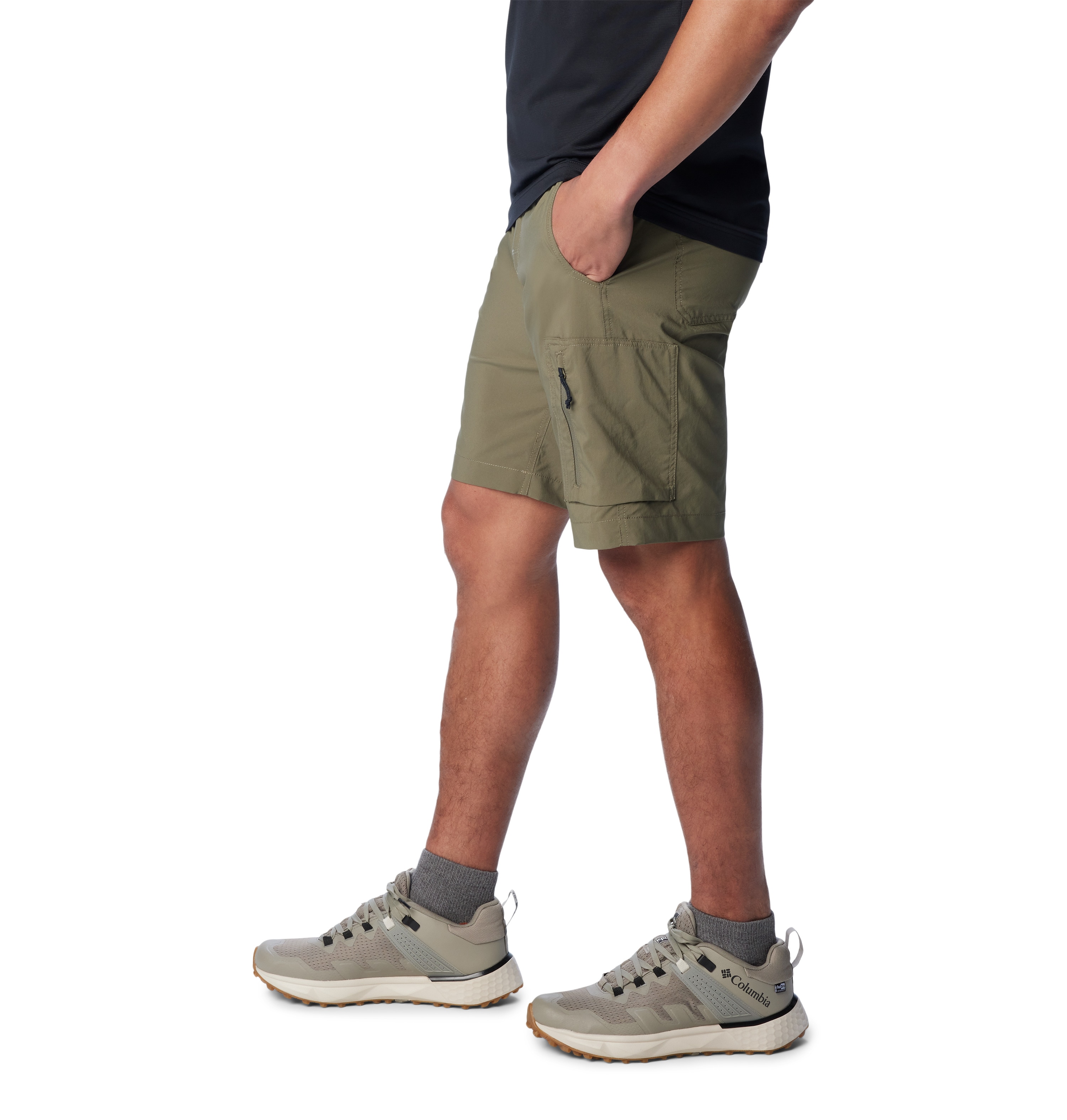 Bermuda de senderismo de hombre Silver Ridge™ Columbia - Kaki Kaki-3