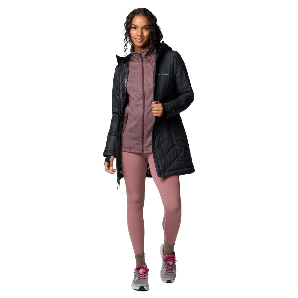 Chaqueta mujer Heavenly™ Long Columbia - Negro Negro-3