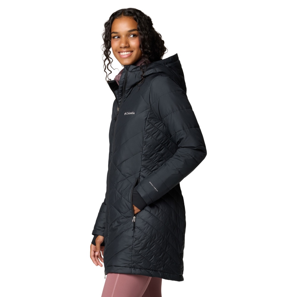 Chaqueta mujer Heavenly™ Long Columbia - Negro Negro-4