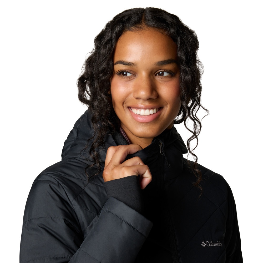 Chaqueta mujer Heavenly™ Long Columbia - Negro Negro-5