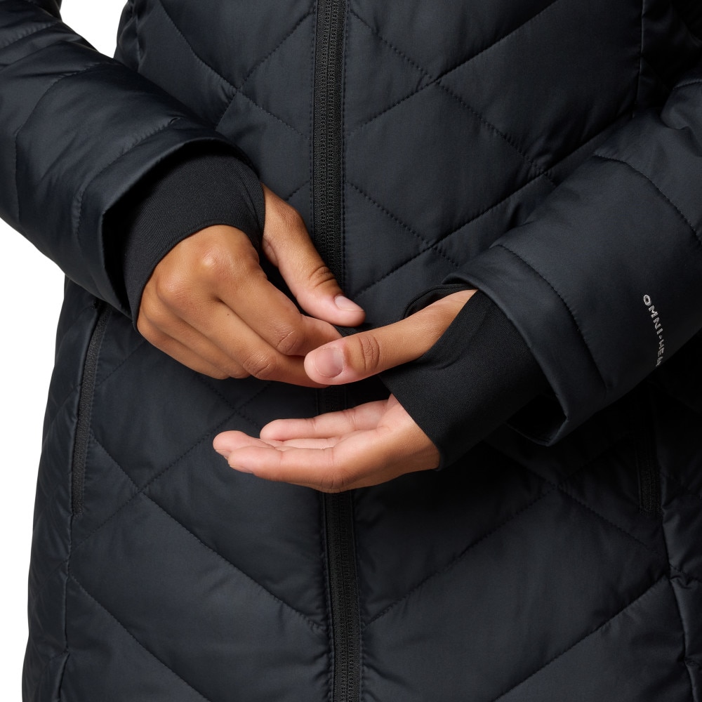 Chaqueta mujer Heavenly™ Long Columbia - Negro Negro-6
