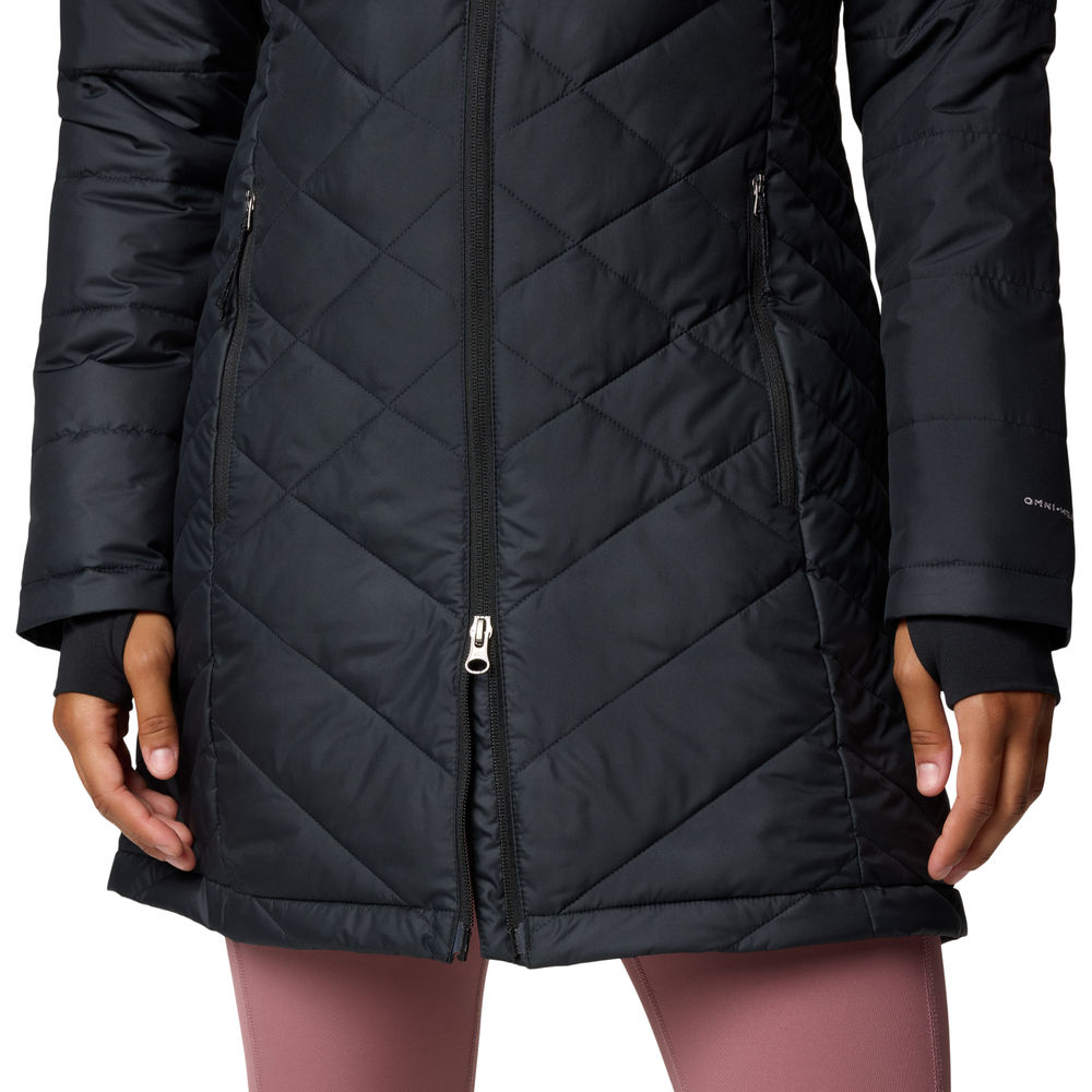 Chaqueta mujer Heavenly™ Long Columbia - Negro Negro-8