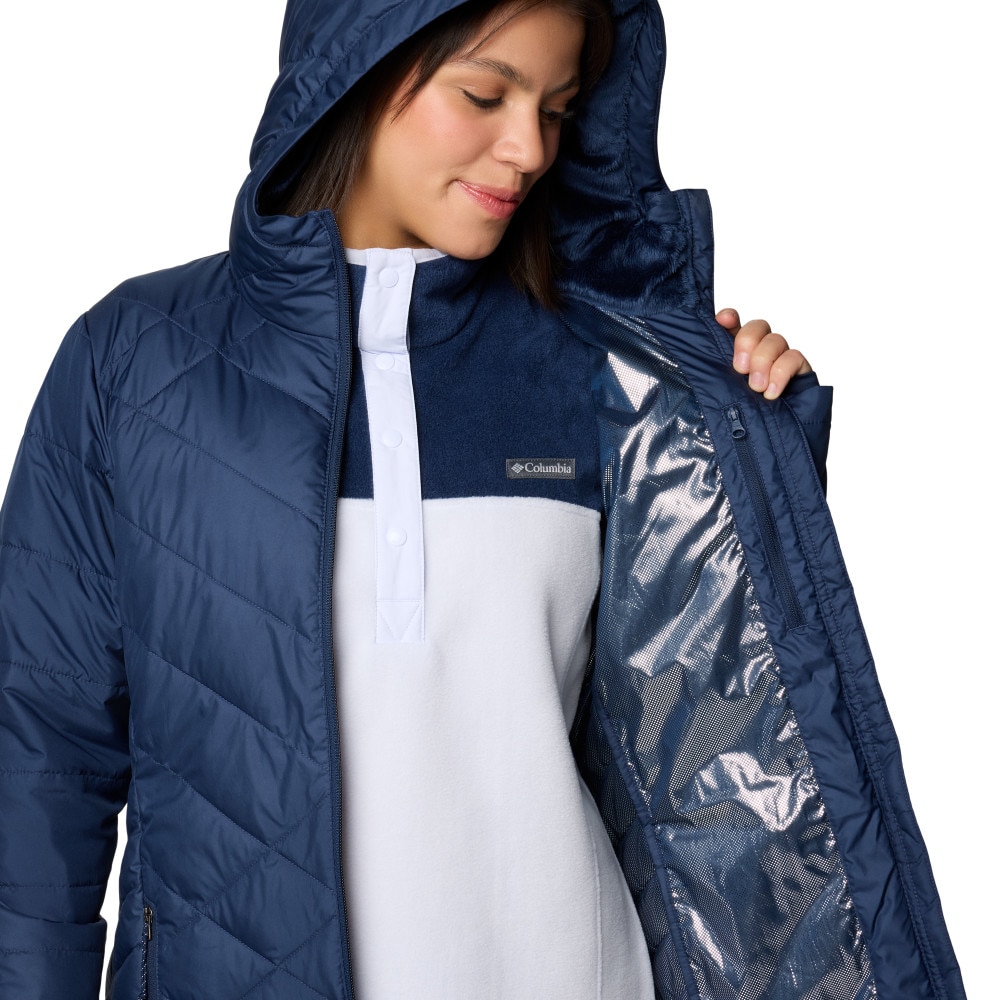 Chaqueta mujer Heavenly™ Long Columbia - Azul marino Azul marino-3