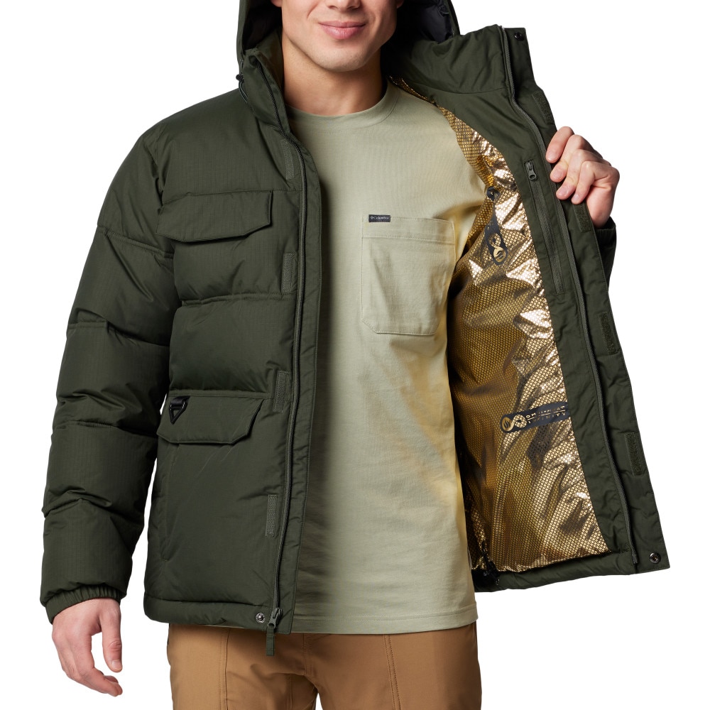 Chaqueta acolchada de hombre Landroamer™ Columbia - Verde Oliva Verde Oliva-3