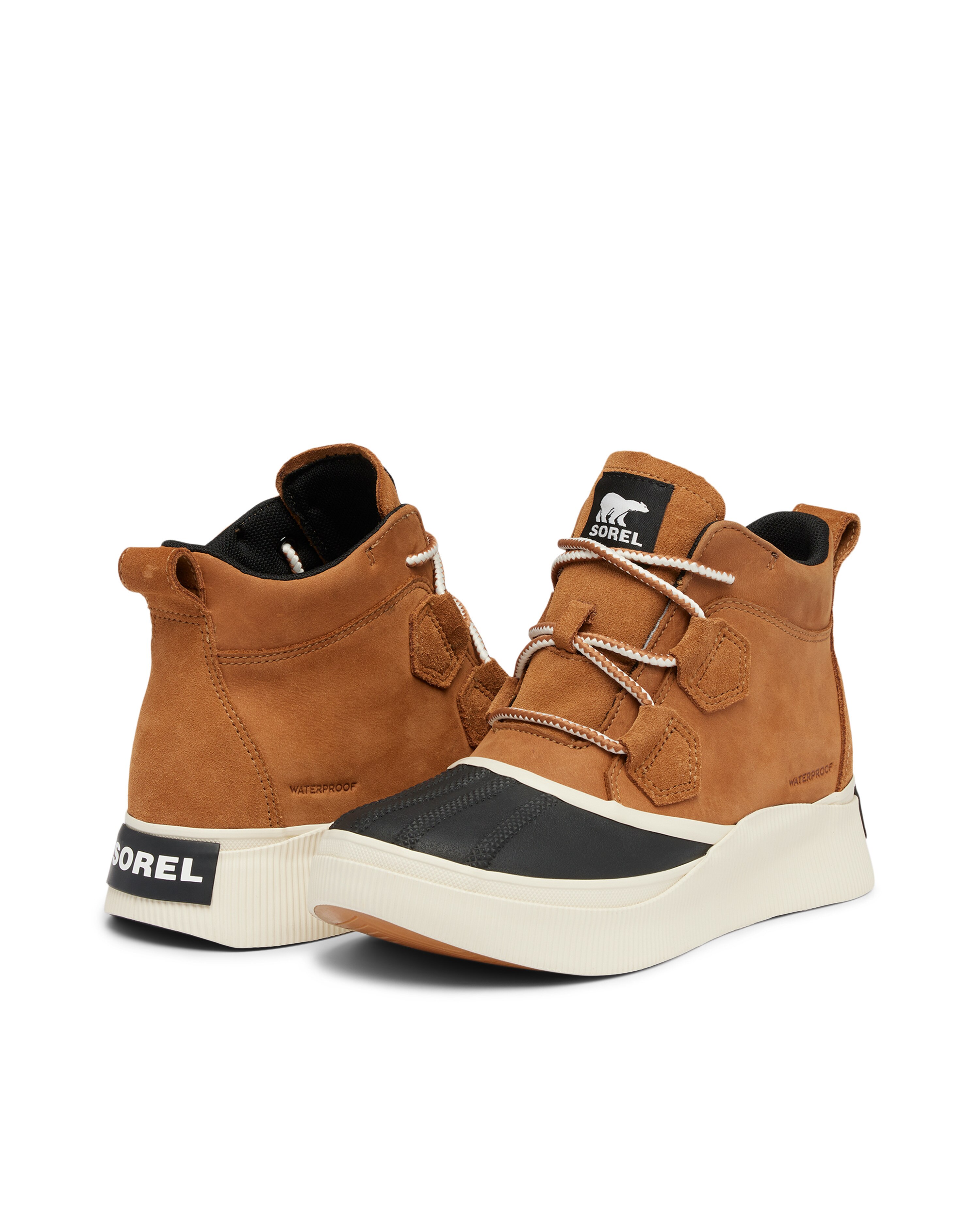 Botas planas impermeables de mujer - Sorel - Marrón claro Marrón claro-2