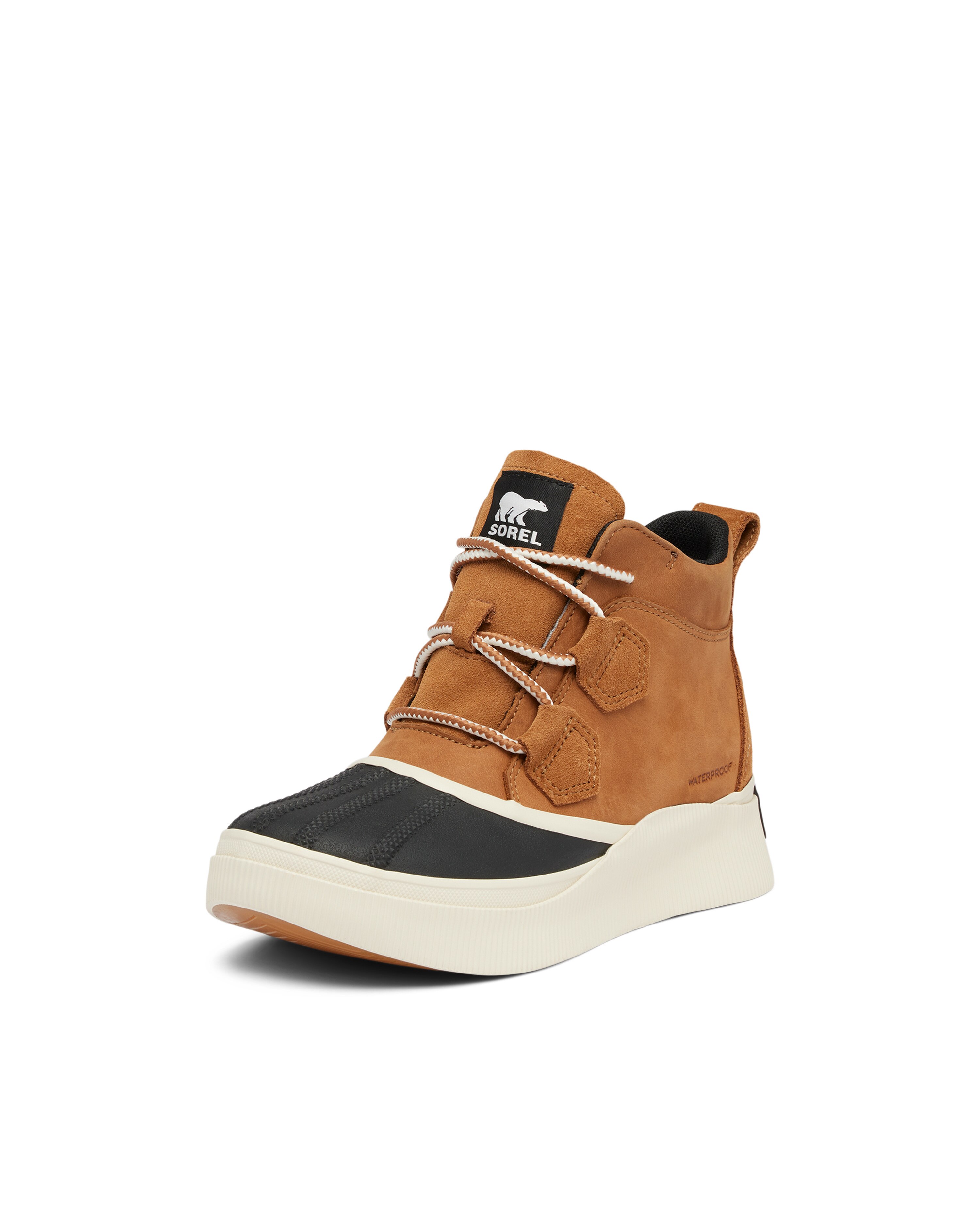 Botas planas impermeables de mujer - Sorel - Marrón claro Marrón claro-4
